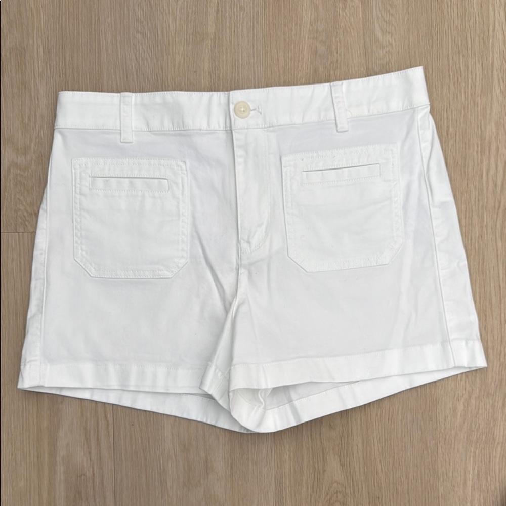 J Crew Women's White Shorts NWT